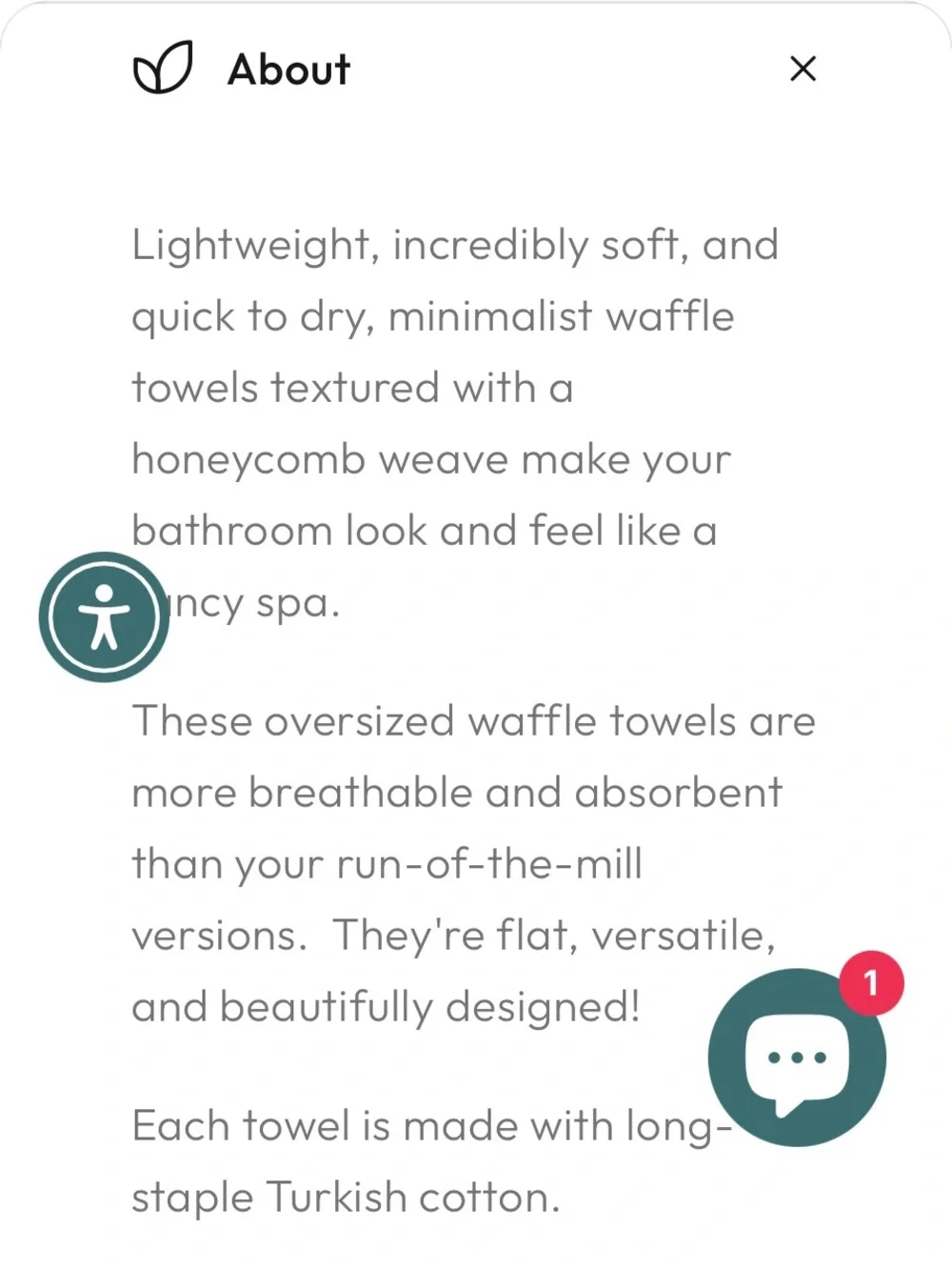 Waffle-Texture Bath Towel in White - Soft, Breathable 100 % Cotton